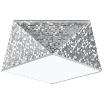 Plafond Sollux Lighting HEXA 25 med palietter, 1 stk.