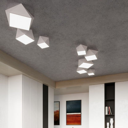 Plafond Sollux Lighting HEXA 35 hvid 1 stk.