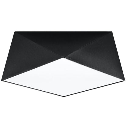 Plafond Sollux Lighting HEXA 35 mat-sort 1 stk.