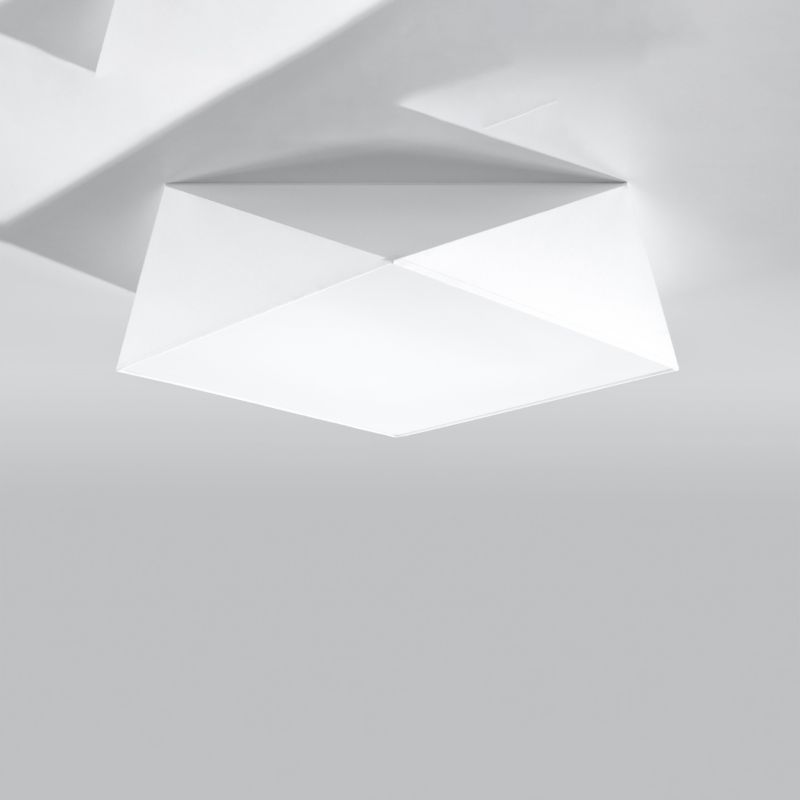 Plafond Sollux Lighting HEXA 45 hvid 1 stk.