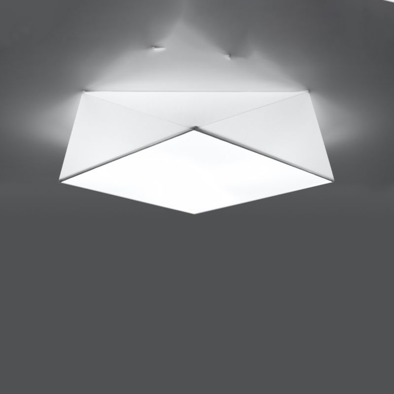 Plafond Sollux Lighting HEXA 45 hvid 1 stk.