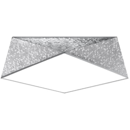 Plafond Sollux Lighting HEXA 45 med palietter, 1 stk.