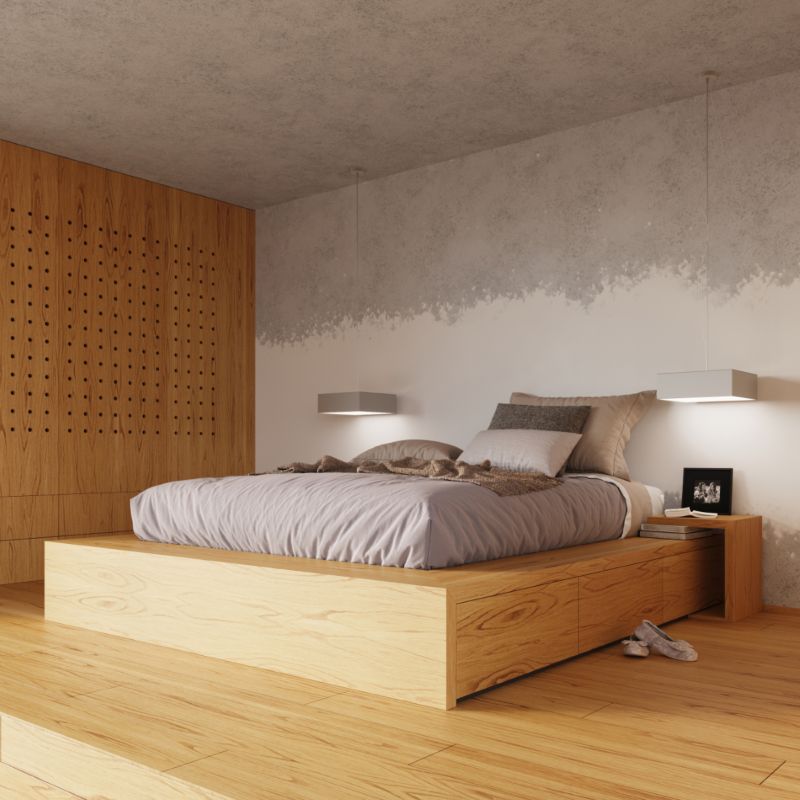 Plafond Sollux Lighting HORUS 25 grå 1 stk.