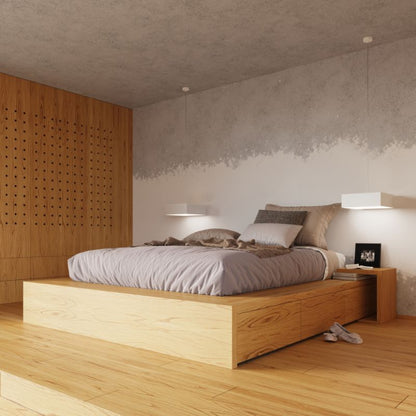 Plafond Sollux Lighting HORUS 45 hvid 1 stk.