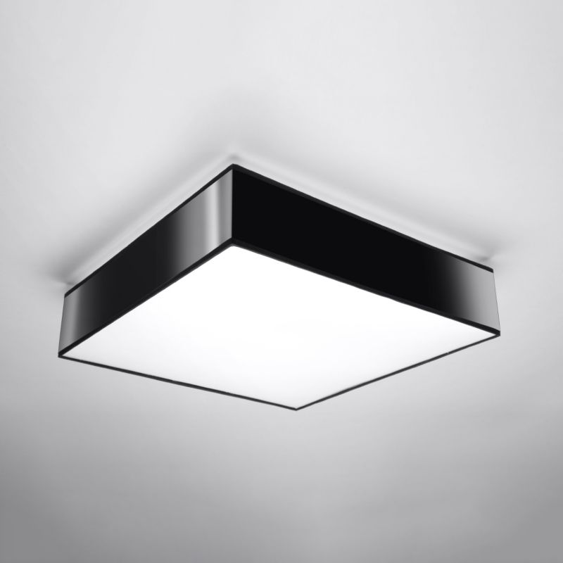 Plafond Sollux Lighting HORUS 45 sort 1 stk.