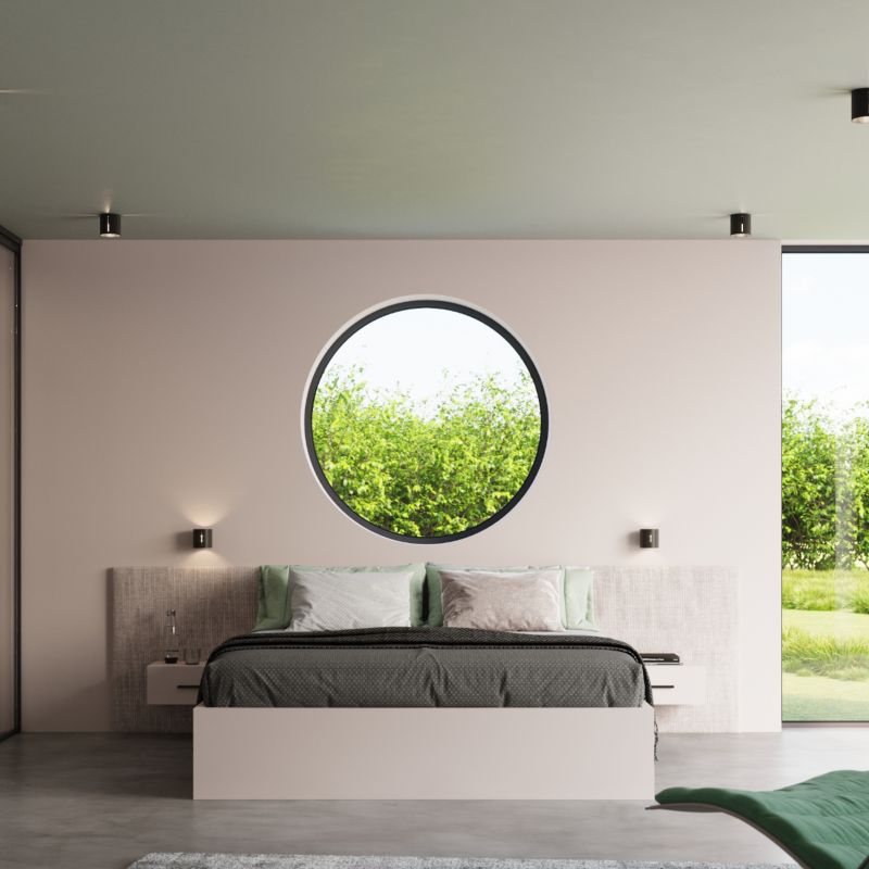 Plafond Sollux Lighting INEZ sort 1 stk.