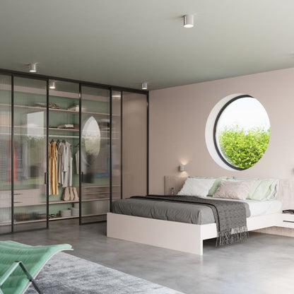 Plafond Sollux Lighting INEZ grå 1 stk.