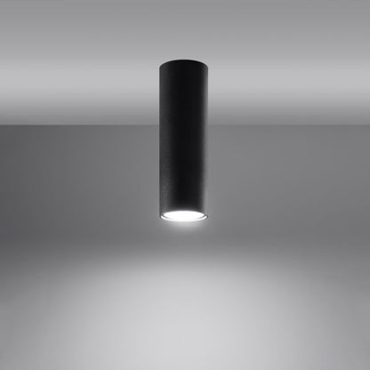 Sollux Lighting LAGOS 20 sort plafondesign, 1 stk.
