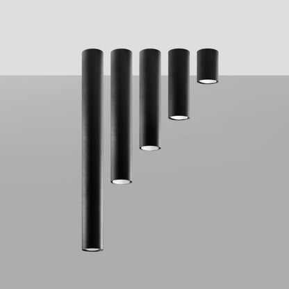 Sollux Lighting LAGOS 20 sort plafondesign, 1 stk.