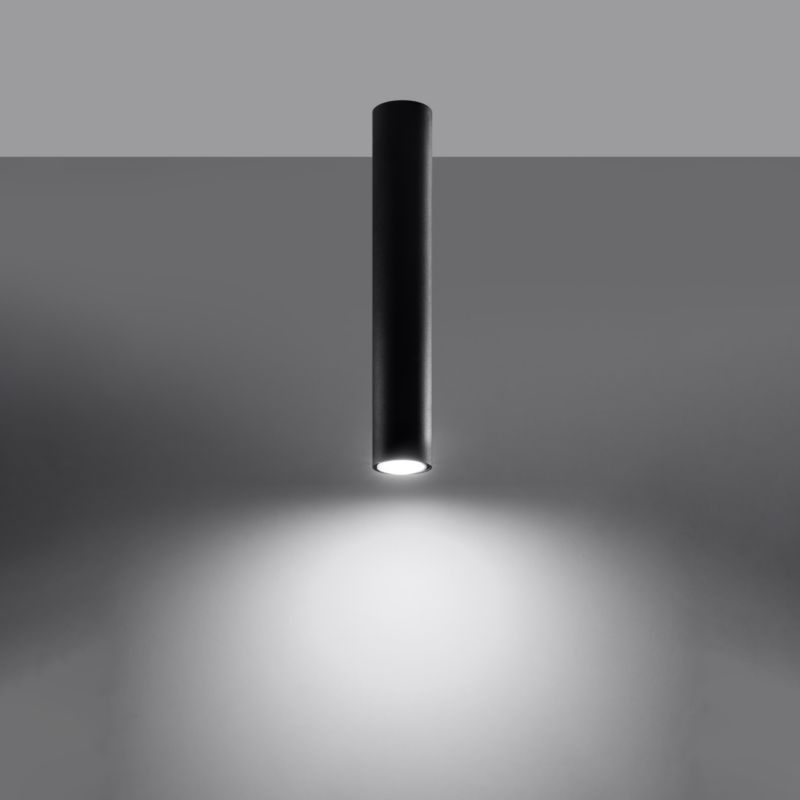 Plafond Sollux Lighting LAGOS 40 sort 1 stk.