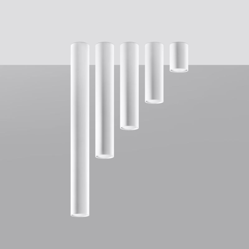 Plafond Sollux Lighting LAGOS 60 hvid 1 stk.