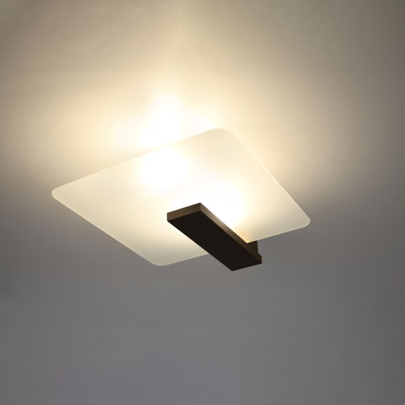 Plafond Sollux Lighting LAPPO wenge 1 stk.