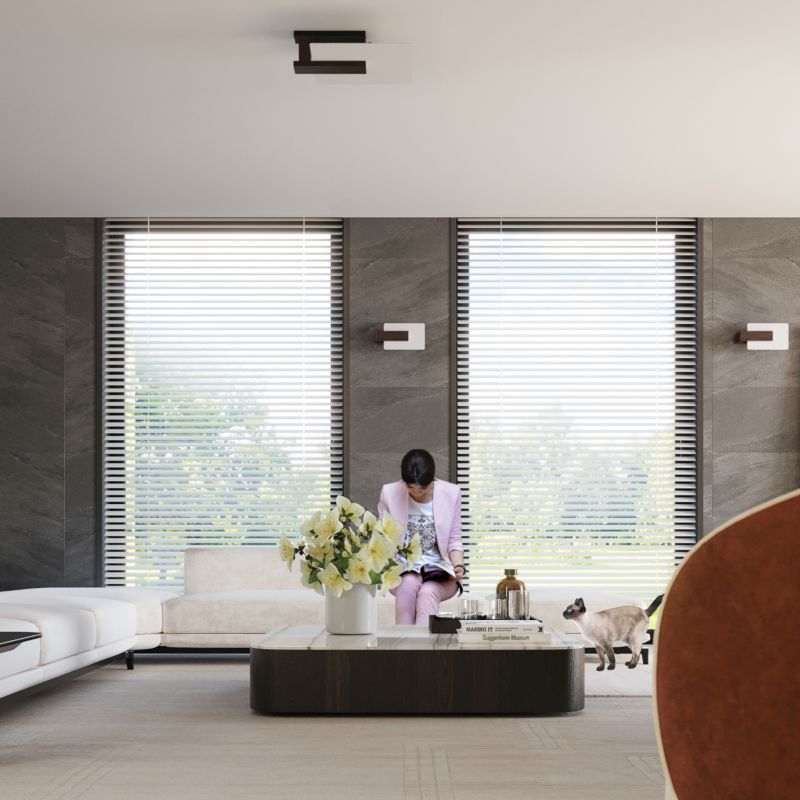 Plafond Sollux Lighting LAPPO wenge 1 stk.