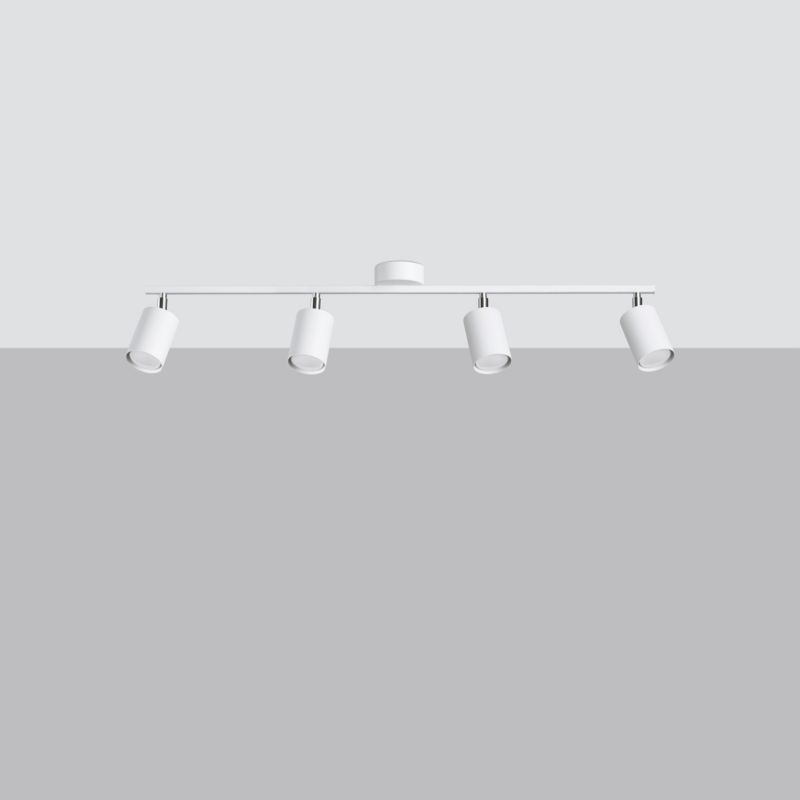 Plafond Sollux Lighting LEMMI 4L hvid 1 stk.