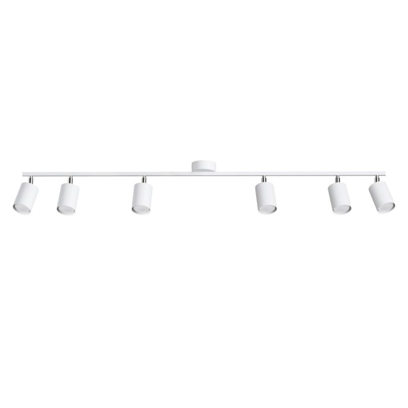 Plafond Sollux Lighting LEMMI 6L hvid 1 stk.