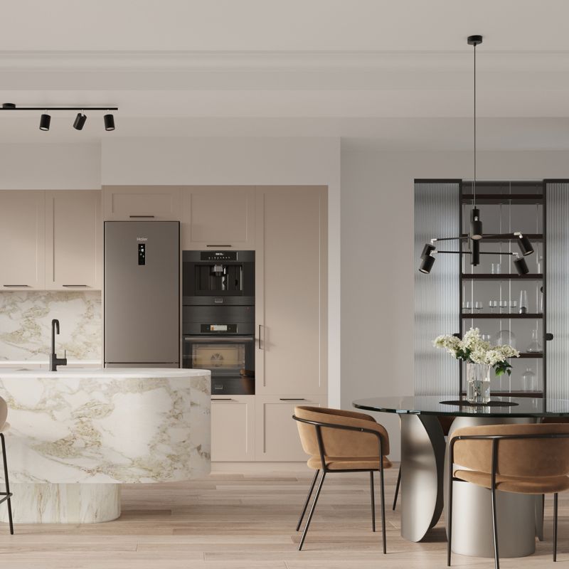 Plafond Sollux Lighting LEMMI 6L sort 1 stk.