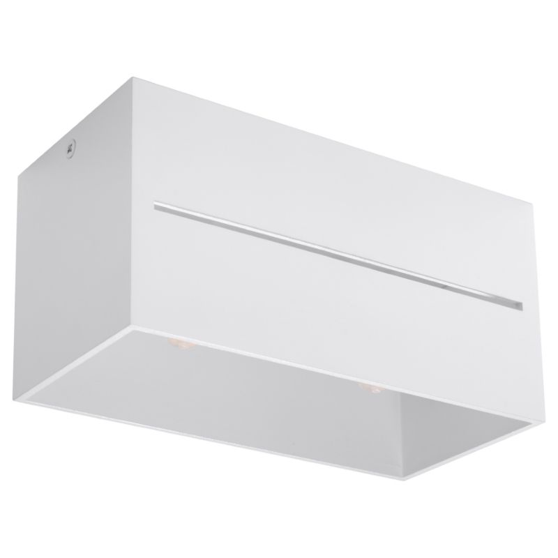 Plafond Sollux Lighting LOBO MAXI hvid 1 stk.