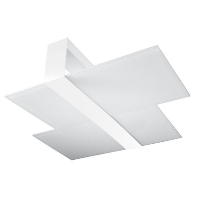 Plafond Sollux Lighting MASSIMO hvid 1 stk.