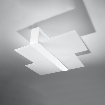 Plafond Sollux Lighting MASSIMO hvid 1 stk.