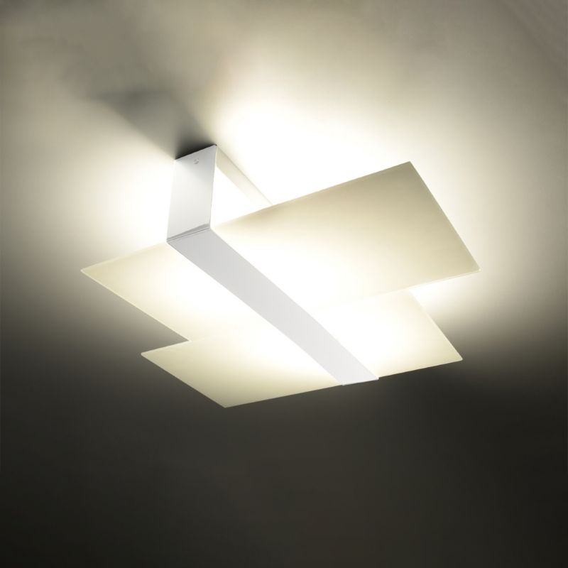 Plafond Sollux Lighting MASSIMO hvid 1 stk.