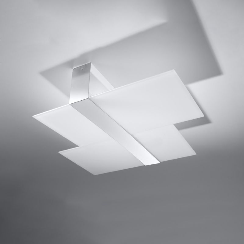 Plafond Sollux Lighting MASSIMO krom 1 stk.
