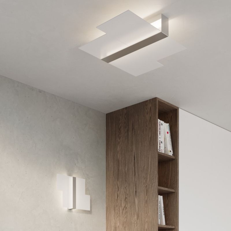 Plafond Sollux Lighting MASSIMO krom 1 stk.