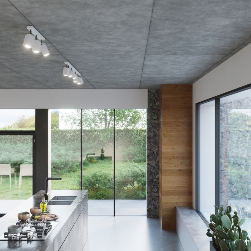 Plafond Sollux Lighting MERIDA 4 hvid 1 stk.