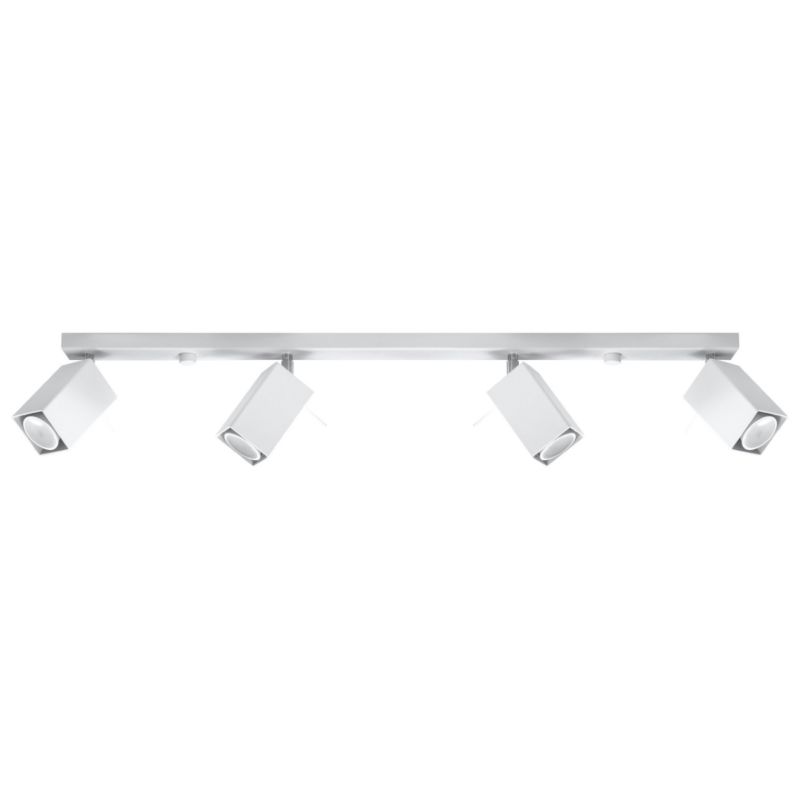 Plafond Sollux Lighting MERIDA 4L hvid 1 stk.