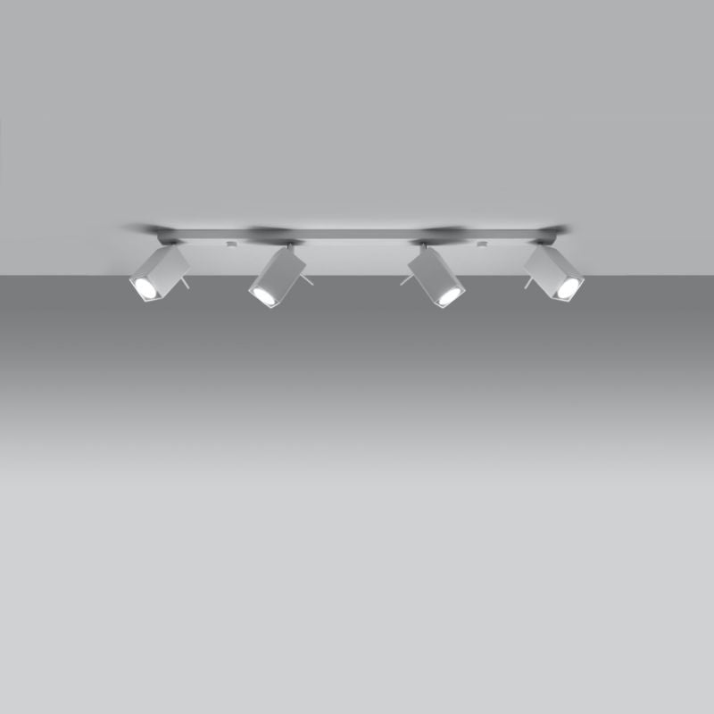 Plafond Sollux Lighting MERIDA 4L hvid 1 stk.