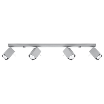Plafond Sollux Lighting MERIDA 4L grå 1 stk.