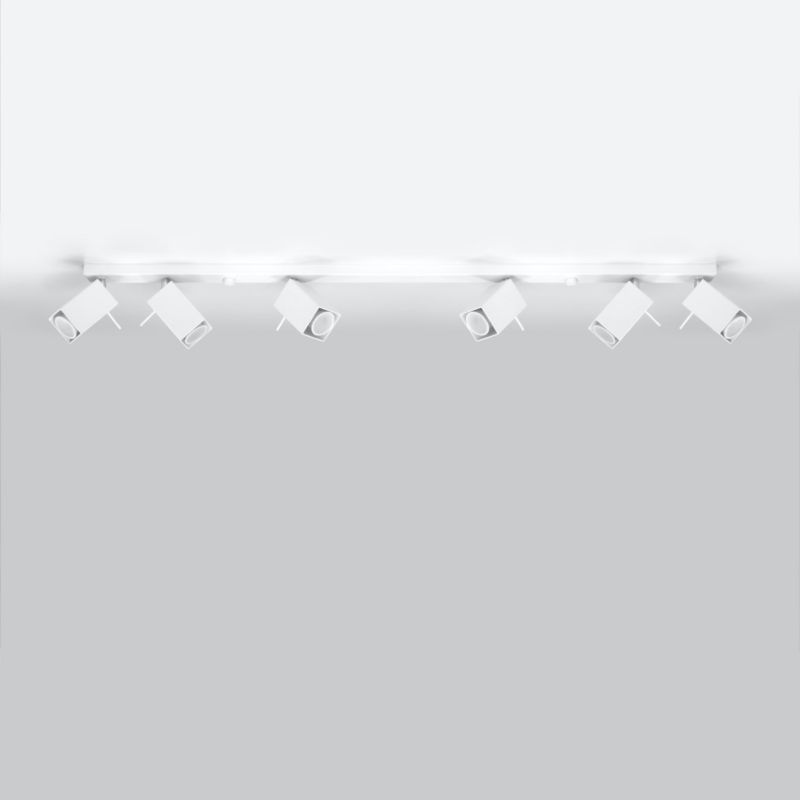 Plafond Sollux Lighting MERIDA 6L hvid 1 stk.