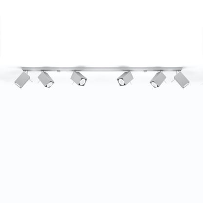 Plafond Sollux Lighting MERIDA 6L grå 1 stk.