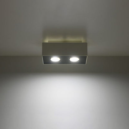 Plafond Sollux Lighting MONO 2 hvid 1 stk.