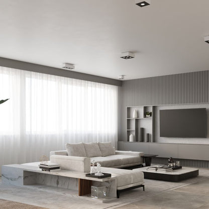 Plafond Sollux Lighting MONO 2 hvid 1 stk.