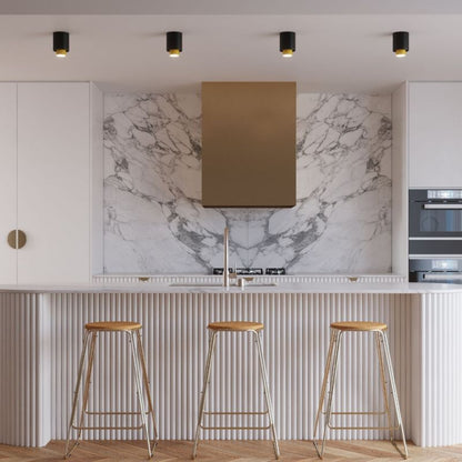 Plafond Sollux Lighting NESI mat-sort 1 stk.