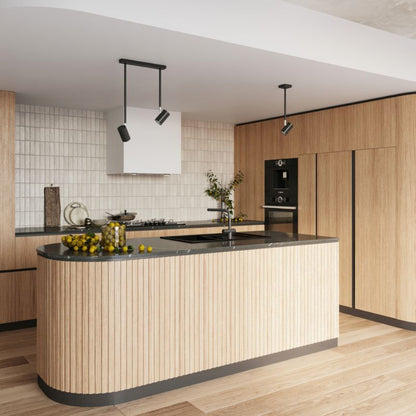 Plafond Sollux Lighting NORANO 2 mat-sort 1 stk.