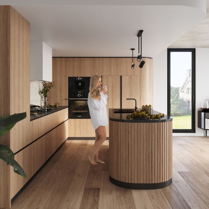 Plafond Sollux Lighting NORANO mat-sort 1 stk.