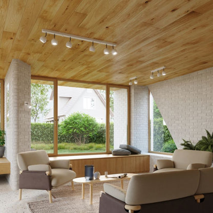 Plafond Sollux Lighting OCULARE 3 hvid 1 stk.