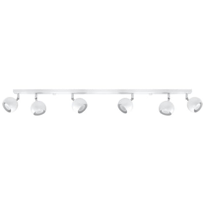 Plafond Sollux Lighting OCULARE 6L hvid 1 stk.