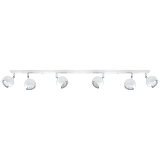 Plafond Sollux Lighting OCULARE 6L hvid 1 stk.
