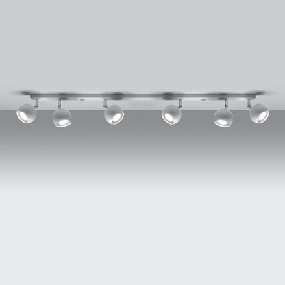 Plafond Sollux Lighting OCULARE 6L hvid 1 stk.