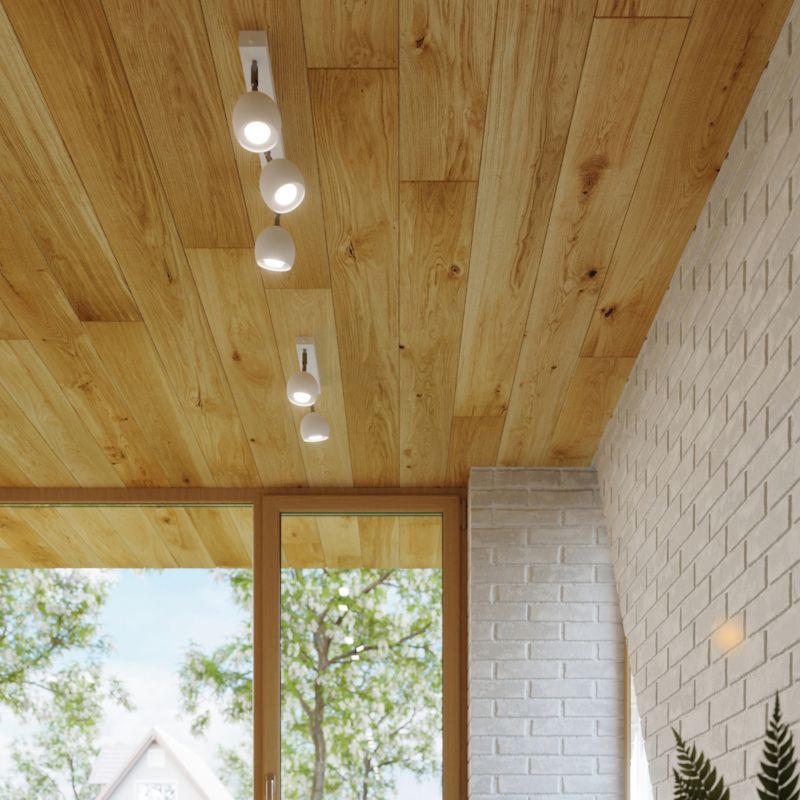 Plafond Sollux Lighting OCULARE 6L hvid 1 stk.