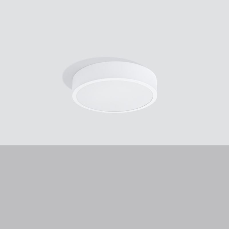 Plafond Sollux Lighting ONYX 30 hvid LED 3000K 1 stk.