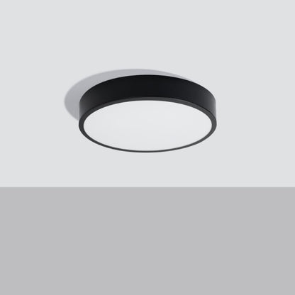 Plafond Sollux Lighting ONYX 40 sort LED 3000K 1 stk.