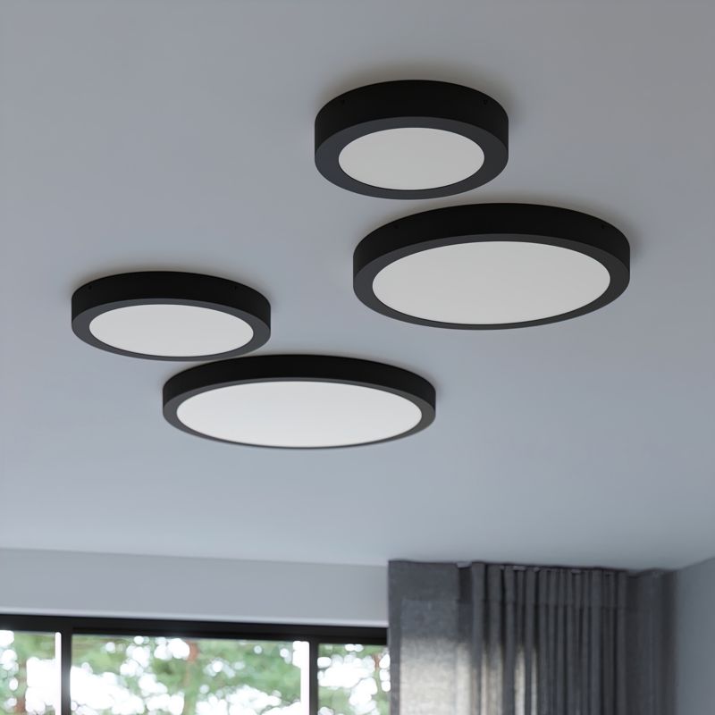 Plafond Sollux Lighting ONYX 60 hvid LED 3000K 1 stk.