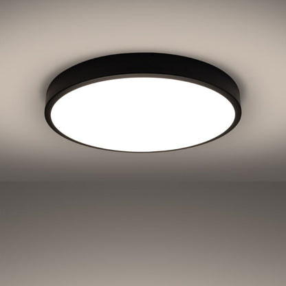Plafond Sollux Lighting ONYX 60 sort LED 3000K 1 stk.