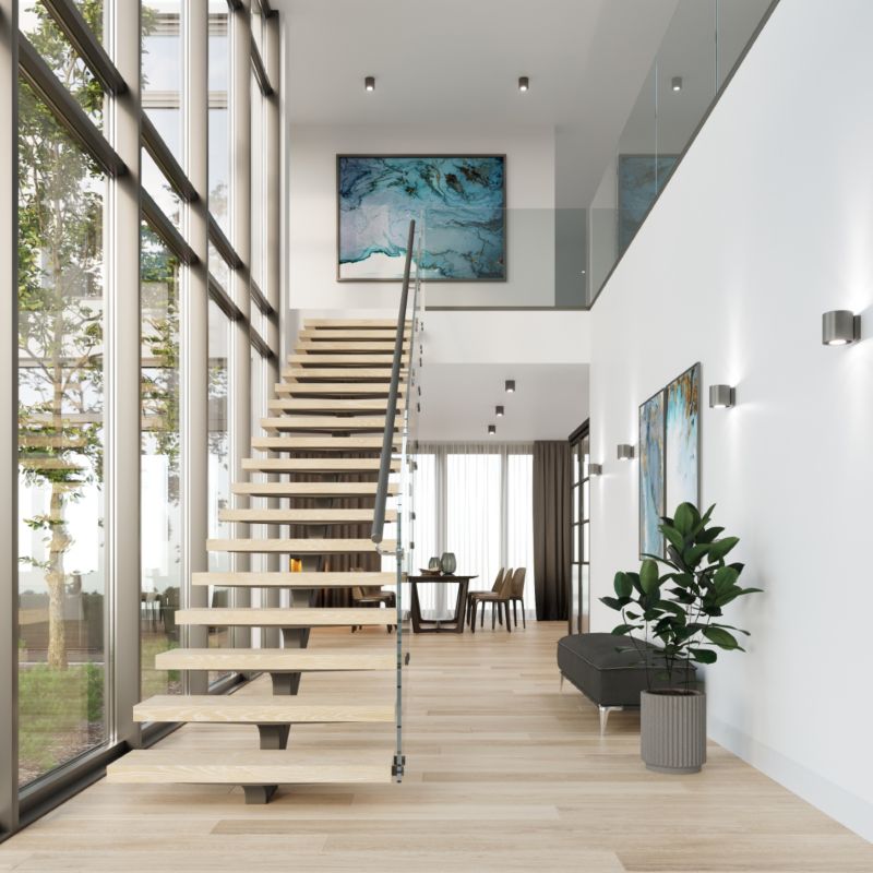 Plafond Sollux Lighting ORBIS 1 antracit 1 stk.