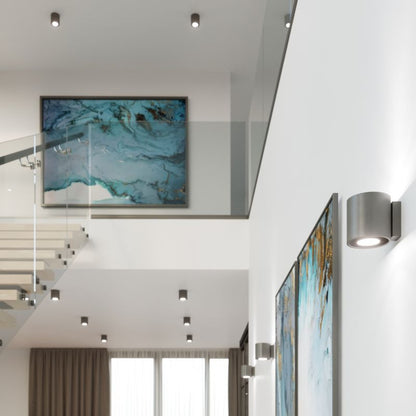 Plafond Sollux Lighting ORBIS 1 antracit 1 stk.