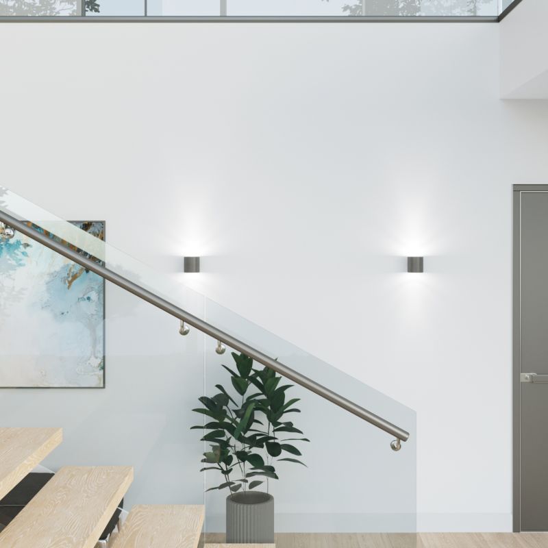 Plafond Sollux Lighting ORBIS 1 antracit 1 stk.