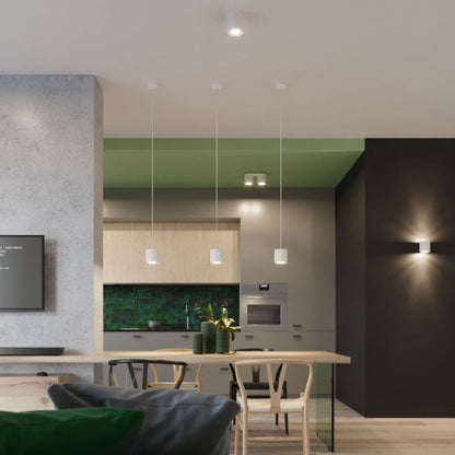 Plafond Sollux Lighting ORBIS 2 hvid 1 stk.